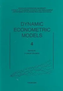 Obrazek Dynamic Econometric Models tom 4