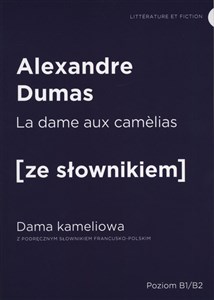 Obrazek Dama kameliowa wersja francuska z podręcznym słownikiem