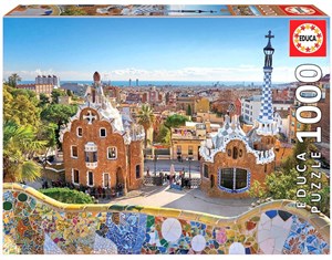 Obrazek Puzzle 1000 Park Gell/Barcelona G3