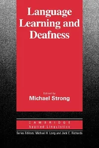 Bild von Language Learning and Deafness