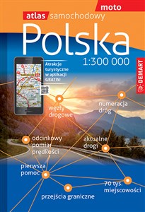 Obrazek Atlas samochodowy Polski 1: 300 000