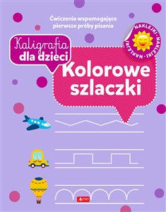 Bild von Kaligrafia dla dzieci. Kolorowe szlaczki