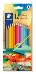 Obrazek Kredki sześciokątne Multiverse 12 kolorów Staedtler