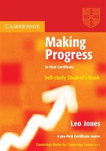 Bild von Making Progress to First Certificate Self Study Student's Book