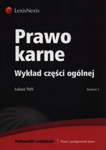 Obrazek Prawo karne Wykład części ogólnej