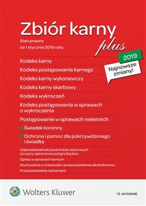 Obrazek Zbiór karny Plus 2019