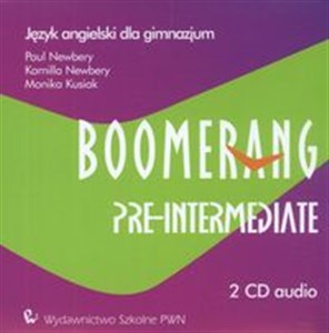 Obrazek Boomerang Pre-intermediate 2 CD Język angielski Gimnazjum