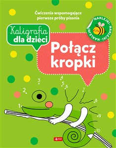 Obrazek Kaligrafia dla dzieci Połącz kropki