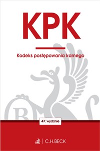 Obrazek KPK. Kodeks postępowania karnego wyd. 47