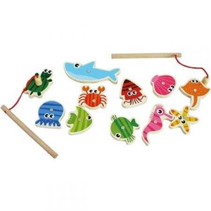 Bild von Drewniana gra Rybki na magnes