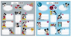 Obrazek Naklejki na zeszyty Mickey Mouse