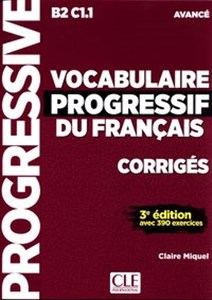 Bild von Vocabulaire Progressif du Francais Avance klucz Poziom B2-C1.1