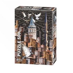 Bild von Puzzle 500 Zaklęcie Galaty