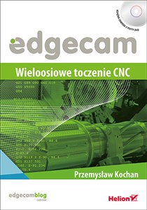 Bild von Edgecam Wieloosiowe toczenie CNC + DVD