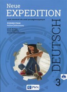 Obrazek Neue Expedition Deutsch 3 Podręcznik + 2CD Poziom podstawowy Szkoła ponadgimnazjalna