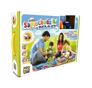 Obrazek Mata tor wyścigowy + samochodzik