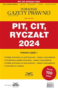 Obrazek Pit Cit Ryczałt 2024 Podatki Część 1 Przewodnik po zmianach 1/2024