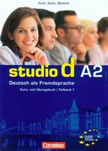 Obrazek Studio d A2 Teilband 1 Kurs und Ubungsbuch Podręcznik z ćwiczeniami + CD