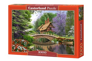 Obrazek Puzzle River Cottage 1000