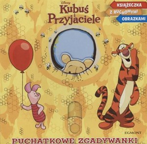 Obrazek Kubuś i Przyjaciele Puchatkowe zgadywanki Książeczka z ruchomymi obrazkami