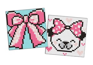 Obrazek Diamentowa mozaika na naklejce IDEYKA 9x9 cm kids Muszka