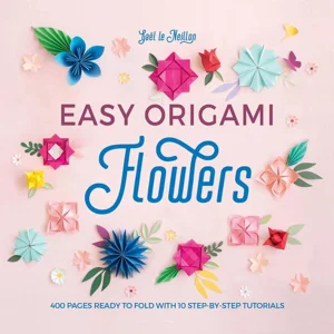 Obrazek Easy Origami Flowers. 400 Pages Ready to Fold with 10 Step-by-Step Tutorials