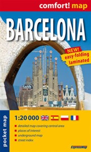 Bild von Barcelona laminowany plan miasta 1:20 000
