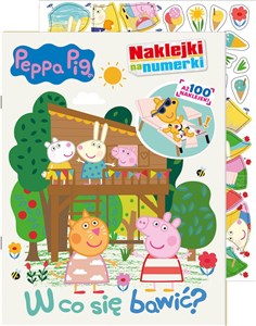 Obrazek Peppa Pig Naklejki na numerki Część 4 W co się bawić?