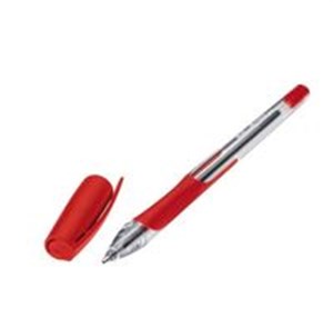 Obrazek Długopis Stick Pro czerwony 20 sztuk