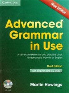 Obrazek Advanced Grammar in Use + CD A self-study reference and practice book for advanced studens of English