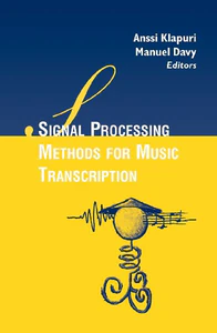 Obrazek SIGNAL PROCESSING METHODS FOR MUSIC TRANSCRIPTION