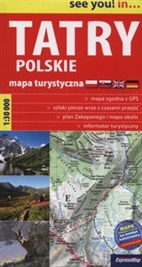 Bild von Tatry polskie - mapa turystyczna 1:30 000