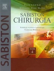 Bild von Chirurgia Sabiston Tom 4