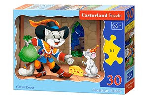 Bild von Puzzle Cat in Boots 30