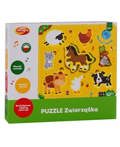 Obrazek Puzzle zwierzątka