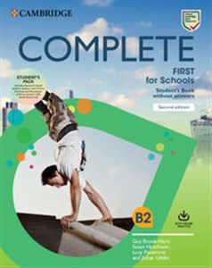 Obrazek Complete First for Schools Student's Book Pack (SB wo Answers w Online Practice and WB wo Answers w Audio Download)