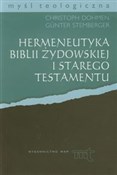 Hermeneuty... - Christoph Dohmen, Gunter Stemberger -  polnische Bücher