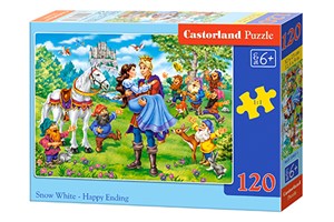 Obrazek Puzzle Snow White Happy Ending 120 B-13461