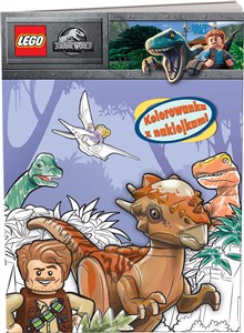 Bild von Lego Jurassic World Kolorowanka Z Naklejkami