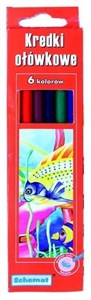 Obrazek Kredki ołówkowe 6 kolorów