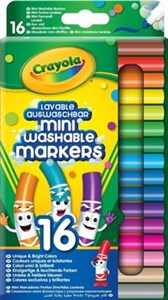 Bild von Mini markery zmywalne Crayola 16 kolorów