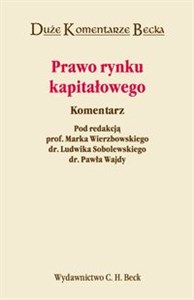 Obrazek Prawo rynku kapitałowego Komentarz