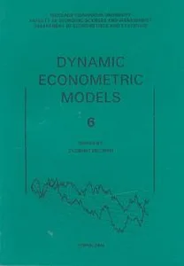 Bild von Dynamic Econometric Models tom 6