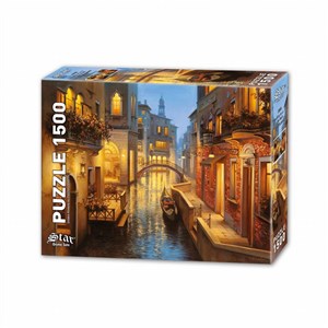 Bild von Puzzle 1500 Popołudnie w Wenecji