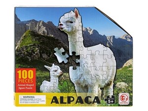 Bild von Puzzle 100 - Lama