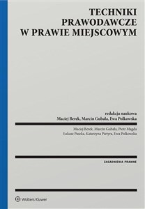 Obrazek Techniki prawodawcze w prawie miejscowym