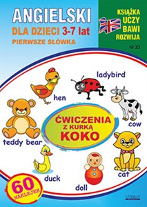 Bild von Angielski dla dzieci 3-7 lat Zeszyt 23 Ćwiczenia z kurką Koko [1]