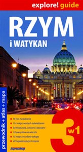 Obrazek Rzym i Watykan 3w1 przewodnik + atlas + mapa