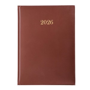 Obrazek Terminarz 2026 tygodniowy A4 Divas brązowy