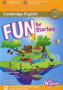 Obrazek Fun for Starters Student's Book with Online Activities with Audio and Home Fun Booklet 2